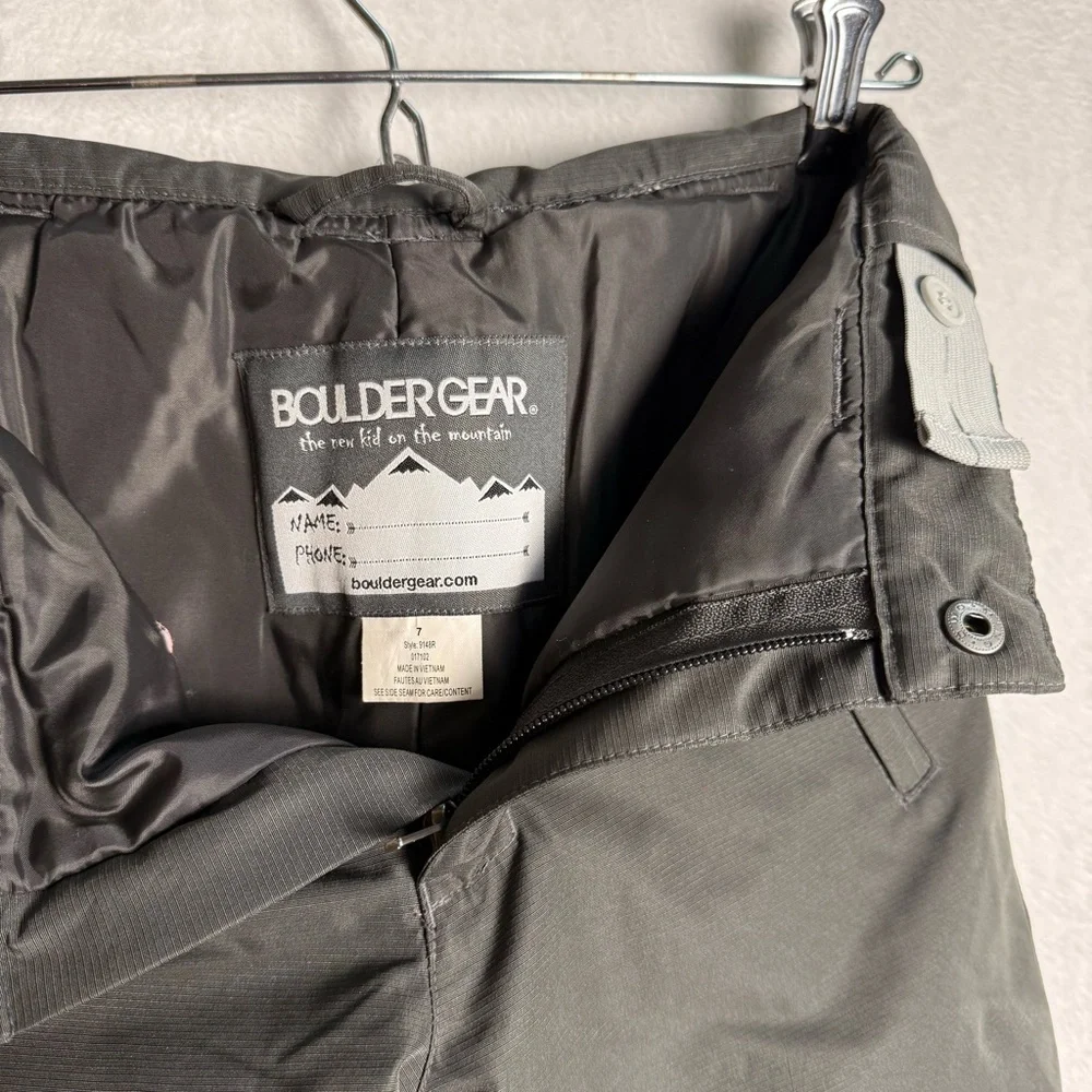 Boulder Gear Insulated Ski Pants Snow Pants Kids Size 7